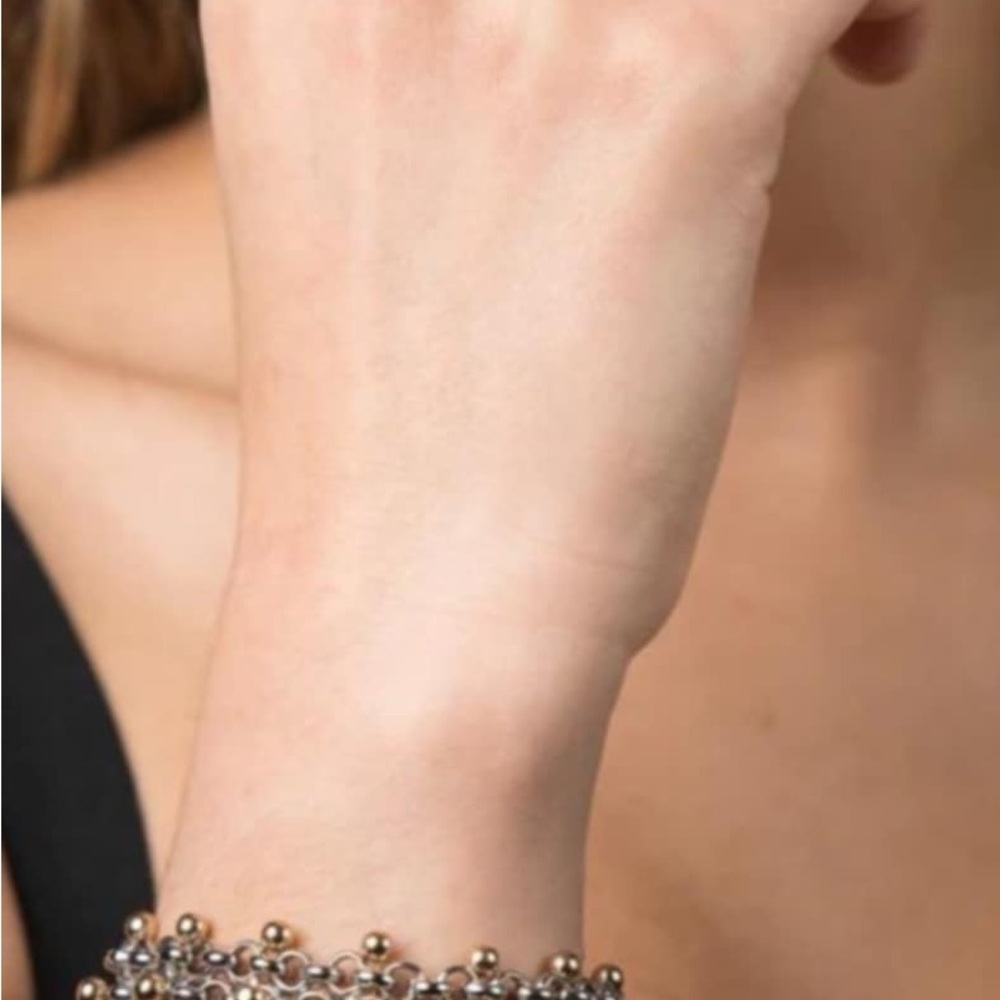 Silver and gold accented Sergio Gutierrez Bracelet